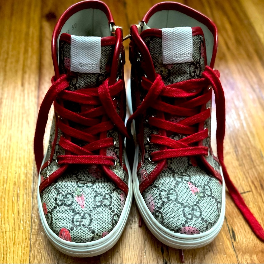 Strawberry Gucci sneakers